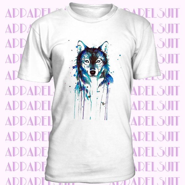 Aqua Wolf Unisex T-Shirt