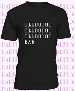 Binary Dad Mens T-Shirt