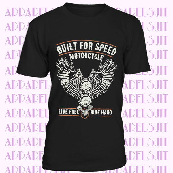 Built for Speed Motorcycle Shirt