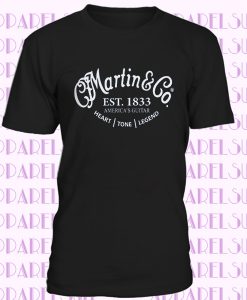 CF MARTIN T-SHIRT Classic guitars