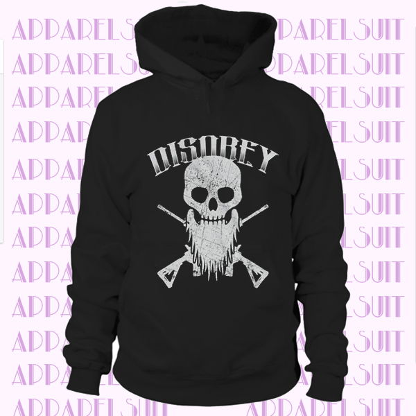 Disobey Custom Graphic Triblend Hoodie