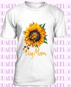 Dog Mom Sun Flower Shirt