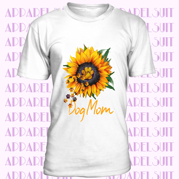 Dog Mom Sun Flower Shirt