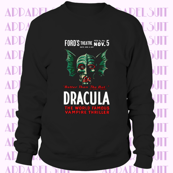 Dracula - The World Famous Vampire Sweatshirt