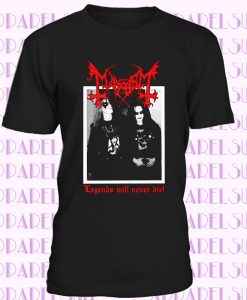 Euronymous and Dead t-shirt