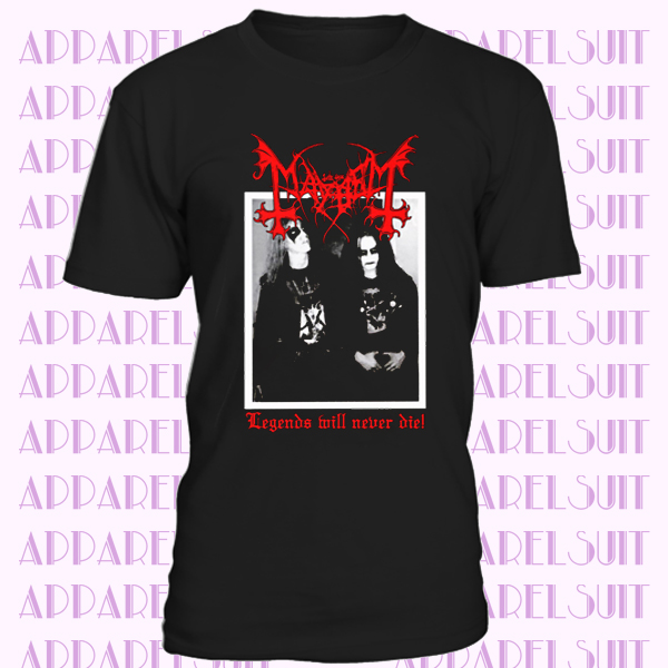 Euronymous and Dead t-shirt