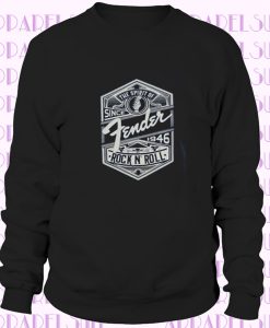 FENDER GUITARS Sweatshirt The Spirit of Rock n Roll Since 1946