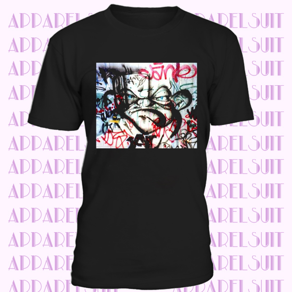 Graffiti Shirt XIV - Graphic Cotton T Shirt Short or Long Sleeve