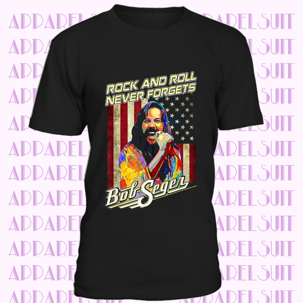 Graphic Bob shirt Seger Funny American Flag Retro Love Music T-Shirt