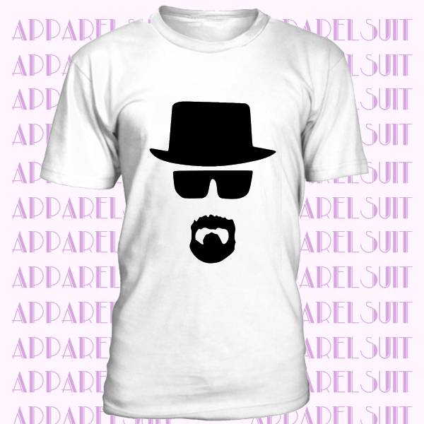 HEISENBERG FACE MENS T SHIRT