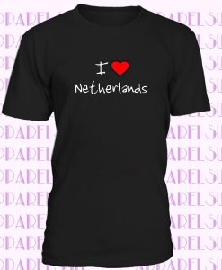 I Love Heart Netherlands T-Shirt