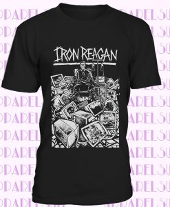 IRON REAGAN BLEEDING FRENZY CROSSOVER THRASH MUNICIPAL WASTE NEW BLACK T-SHIRT