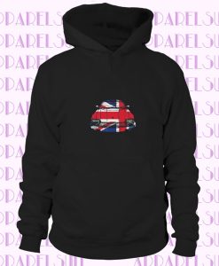 Jaguar XJS Hoodie V12 Union Jack British Classic Sports Car CarShow England JAG