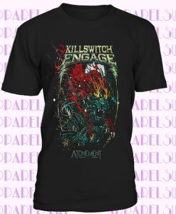 KILLSWITCH ENGAGE-Atonement-Metalcore-Trivium ,BLACK T_shirt