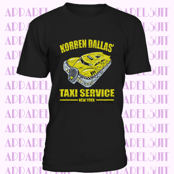 Korben Dallas' Taxi Service Fifth Element T-Shirt,