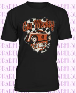 Licence Officielle Gas Monkey Manche Baseball T-SHIRT