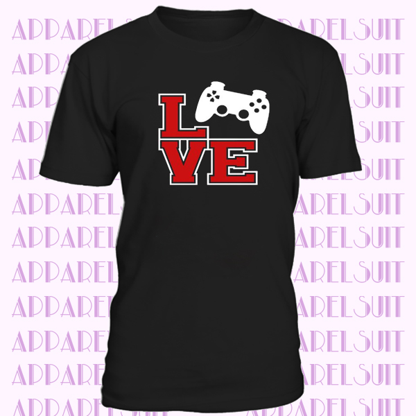 Love Funny Gamer Gaming T Shirt