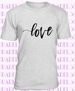 Love T-Shirt. Love Shirt. Gift For Girlfriend. Love Tee. Honeymoon Shirt. For Wife. Bridal Shower Gift. Bride Shirt. Mrs Shirt