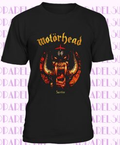 Mens Motorhead Sacrifice Logo Black T-Shirt