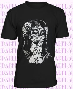 Mexican Skull Cotton T-Shirt