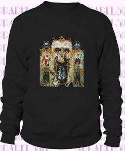 Michael Jackson Men's Dangerous Album Cover Sweatshirt