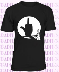 Middle Finger Shadow Puppet T Shirt