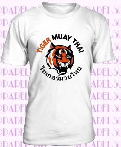 Muay Thai Tiger Phuket Thailand Cool Retro Vintage Hipster Unisex T Shirt