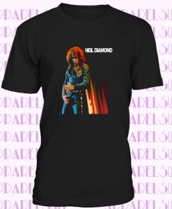 Music Legend 34Neil Diamond Hot August Night Mens fashion Brand T Shirt