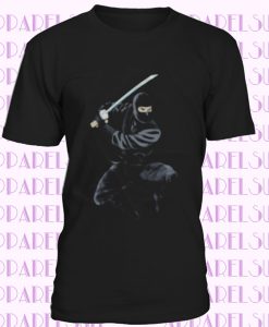 NEW t-shirt Ninja sword Shurikens