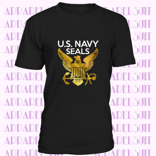 Navy Seals T shirt US Marine Army Logo Uniform Special Forces Men's Kids Tee Top