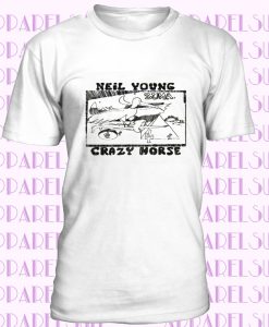 Neil Young Crazy Horse Zuma Folk Rock Retro CooL Unisex & Ladies T Shirt
