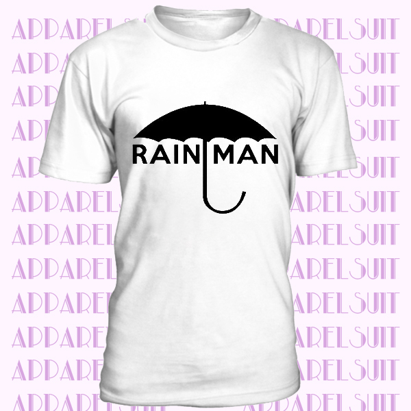 Rainman Unbrella Funny Novelty DaliaHands Men's T-Shirt