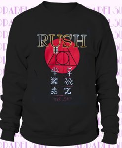 Rush 2013 European Tour SWEATSHIRT Small