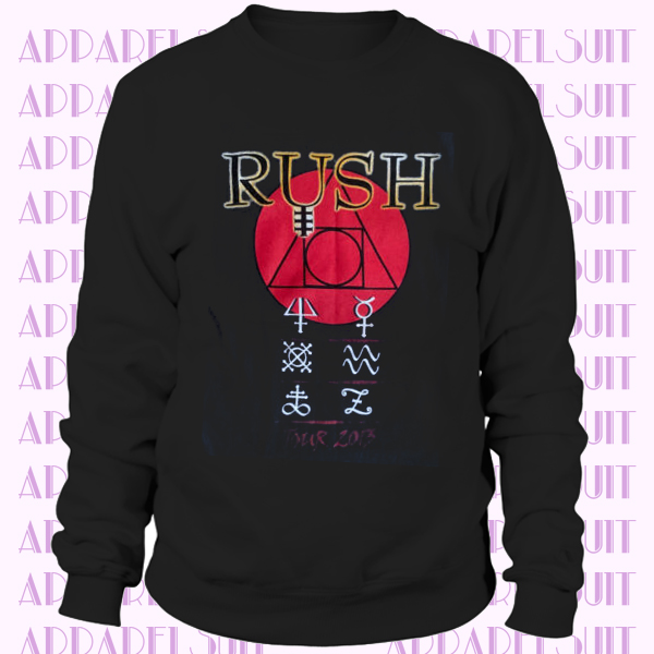 Rush 2013 European Tour SWEATSHIRT Small