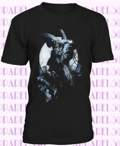 SCARY GOAT , POSTER, HORROR, THRILLER ,MENS T-SHIRT