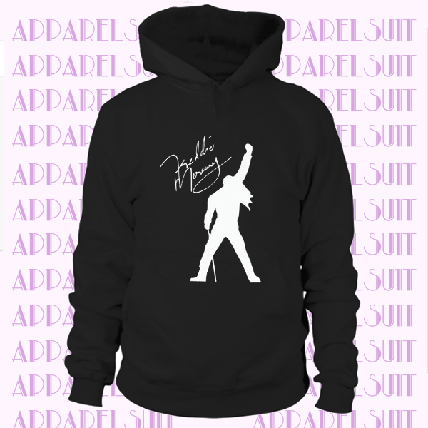 Signature Freddie Mercury Queen Hoodie