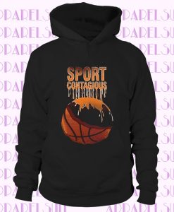 Sport Dripping Basket Ball Hoodie