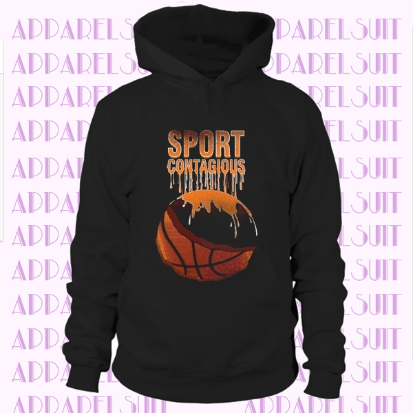 Sport Dripping Basket Ball Hoodie