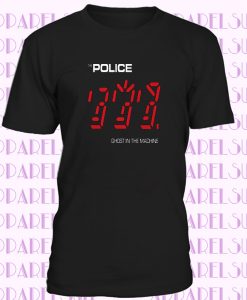 THE POLICE GHOST IN THE MACHINE T SHIRT