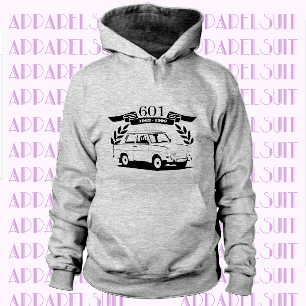 TRABANT 601 Hoodie DDR EAST GERMANY Nostalgie Classic car Hoodie