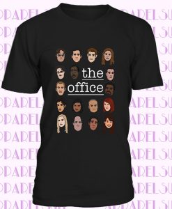 The Office TV Show US Cartoon Character Cast Gifts for Fans Men's T-shirt