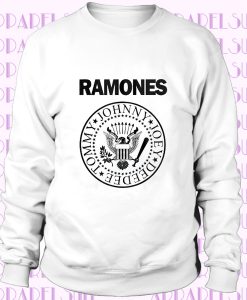 The Ramones American Punk Rock Band Music Logo Sweashirt