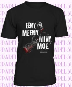 The Walking Dead Negan Eeny Meeny Licensed Tee T-Shirt