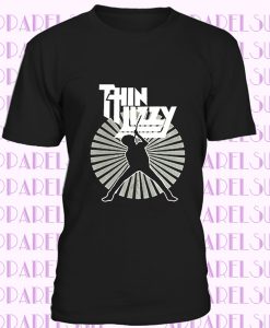 Unisex Thin Lizzy T-Shirt Short Sleeve Rock