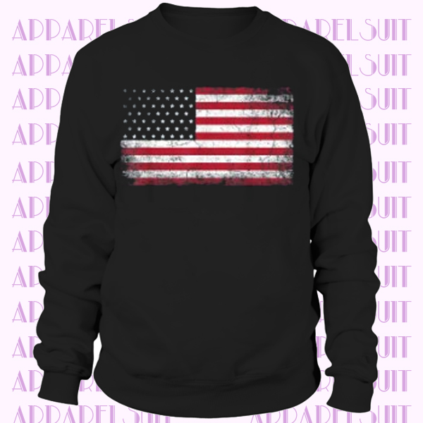 American Flag Vintage USA Men Women Patriotic