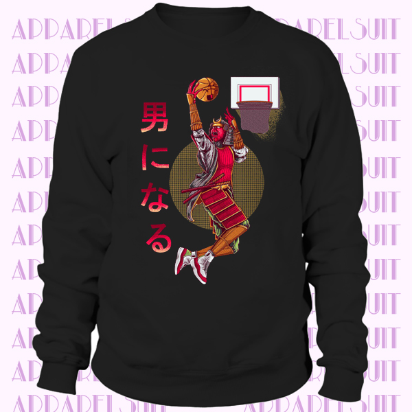 Basketball Samurai Player Mens Funny Net Jersey Ball Team Trainers