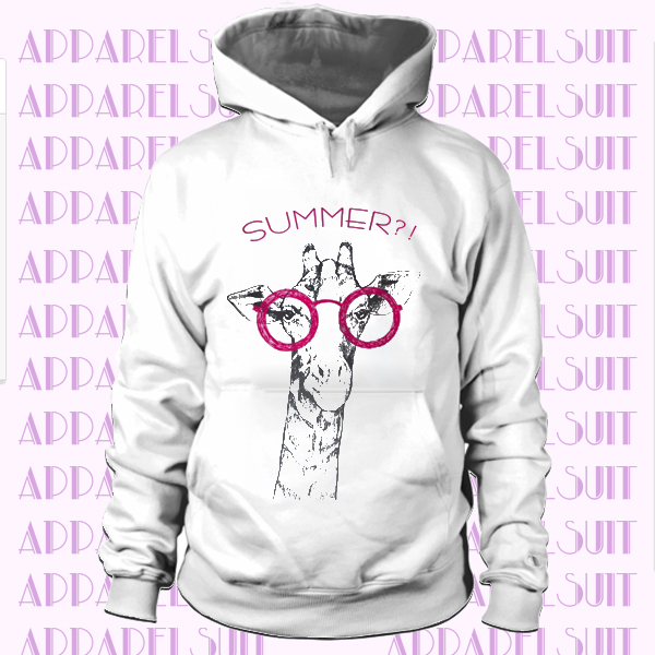 Cute Giraffe with pink glasses