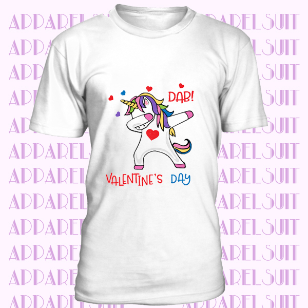 Funny Valentine Shirt Dab! Valentine's Day