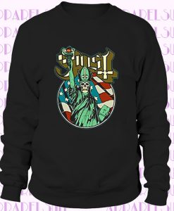 Ghost The Statue of Liberty Skull T-Shirt