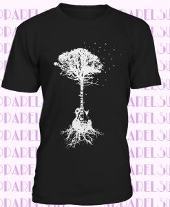 Guitar Tree T-Shirt, Music Shirt, Artist Gifts